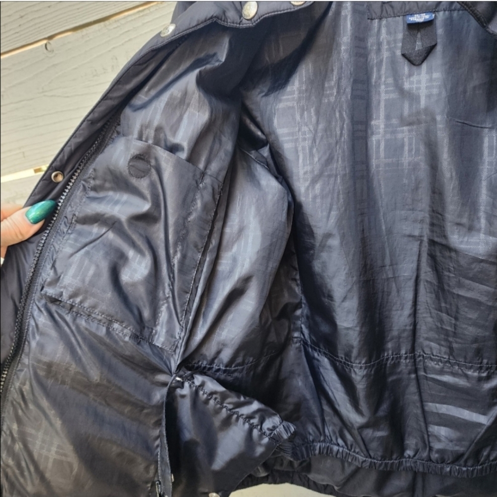 American Eagle Black Duck Down Puffer Coat Sz Medium - Picture 8 of 12